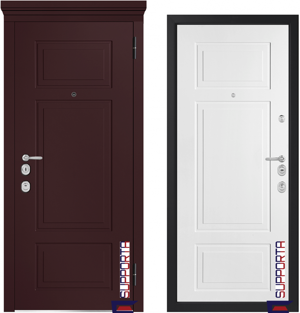 Металлические двери для квартиры или дома - Сопрана