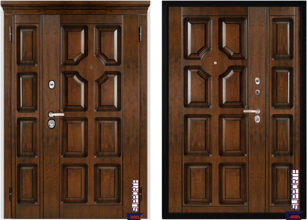 Металлические двери для квартиры или дома - Домино
